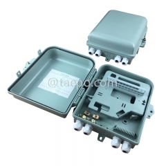 Fiber distribution box (FDB), outdoor, SC, 12 fibers, plastic housing