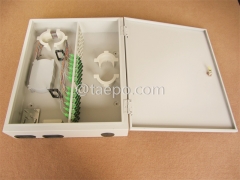 Fiber distribution box (FDB), outdoor, SC, 72 fibers, with replaceable patch panels, cold rolling steel housing with powder coating