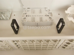 Fiber distribution box (FDB), outdoor, SC, 72 fibers, with replaceable patch panels, cold rolling steel housing with powder coating