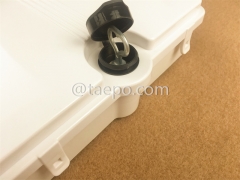 Fiber splitter box (FSB), outdoor, SC, 8 fibers, plastic housing