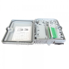 Fiber splitter box (FSB), outdoor, SC, 8 fibers, plastic housing