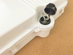 Fiber splitter box (FSB), outdoor, SC, 16 fibers, plastic housing