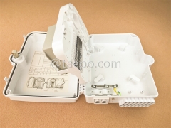 Fiber splitter box (FSB), outdoor, SC, 16 fibers, plastic housing