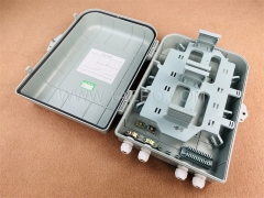 Fiber splitter box (FSB), outdoor, SC, 32 fibers, plastic housing