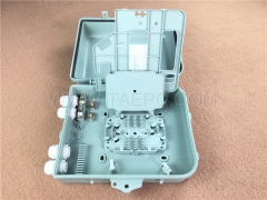 Fiber splitter box (FSB), outdoor, SC, 8 fibers, plastic housing