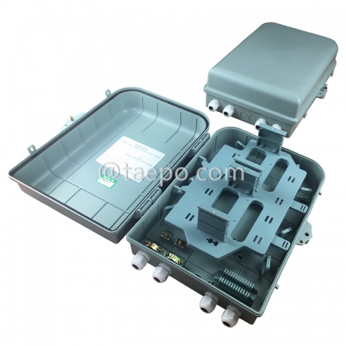 Fiber splitter box (FSB), outdoor, SC, 32 fibers, plastic housing