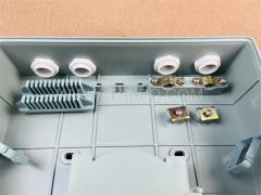 Fiber splitter box (FSB), outdoor, SC, 32 fibers, plastic housing