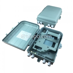 Fiber splitter box (FSB), outdoor, SC, 16 fibers, plastic housing