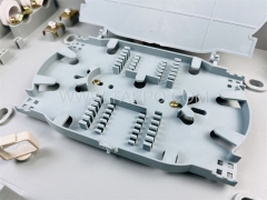 Fiber splitter box (FSB), outdoor, SC, 16 fibers, plastic housing