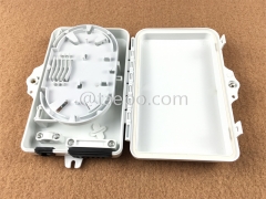 Fiber termination box (FTB), outdoor, SC, 6 fibers, plastic housing