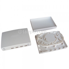 Fiber termination box (FTB), indoor, SC, 4 fibers, plastic housing