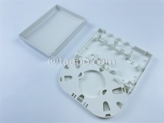 Fiber termination box (FTB), indoor, SC, 4 fibers, plastic housing