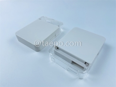 Fiber termination box (FTB), indoor, SC, 2 fibers, plastic housing