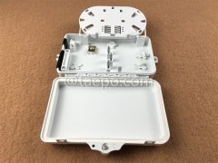 Fiber termination box (FTB), outdoor, SC, 6 fibers, plastic housing