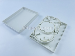 Fiber termination box (FTB), indoor, SC, 4 fibers, plastic housing