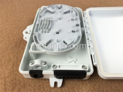 Fiber termination box (FTB), outdoor, SC, 6 fibers, plastic housing