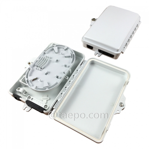 Fiber termination box (FTB), outdoor, SC, 6 fibers, plastic housing
