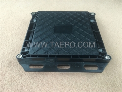 Fiber optic splice closure (FOSC), horizontal type, mechanical sealing, 12 fibers, max 24 bunchy fibers