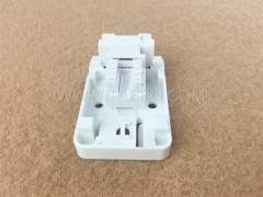 1-port surface box, CAT5E, RJ45, 8P8C, UTP, 65x48x27mm, AP style