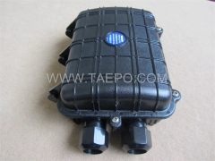 Fiber optic splice closure (FOSC), horizontal type, mechanical sealing, 12 fibers, max 96 bunchy fibers