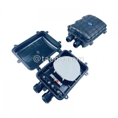 Fiber optic splice closure (FOSC), horizontal type, mechanical sealing, 12 fibers, max 96 bunchy fibers