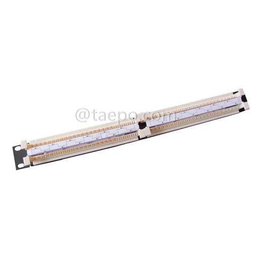 100 pairs 110Connect cross connect rack mount panel for connecting blocks