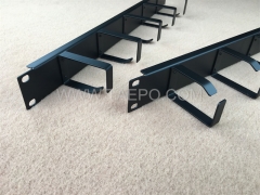 5 rings 1U rackmount Metal network cable wire management from China Manufacturer TAEPO for Sale