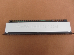19 inch 1U 24 port CAT6 RJ45 shielded network patch panel with bracket
