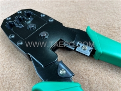 Free Sample RJ11 RJ12 RJ45 network Crimping tool for crimp 4P 6P 8P modular connectors onto lan cables from China Manufacturer TAEPO for Sale