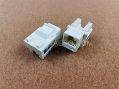 UTP 8P8C 90 degree network CAT5E RJ45 Keystone jack from China Manufacturer TAEPO for Sale