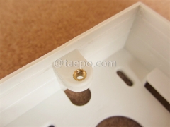 Back box, 86x86x35mm