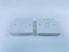 1-port faceplate, 86x86mm, UK style