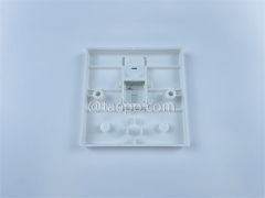 1-port faceplate, 86x86mm, UK style