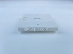 1-port faceplate, 86x86mm, UK style