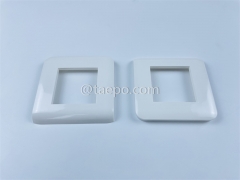 Faceplate frame, 80x80mm, French style, without insert