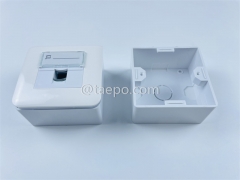 Back box, 80x80x40mm, French style