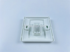 1-port faceplate, 86x86mm, German style