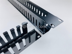 1U 24 fingers Metal cable manager to organize and manage cables from China Manufacturer TAEPO for Sale