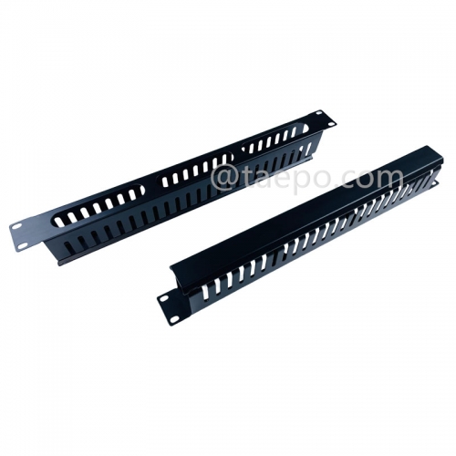 1U 24 fingers Metal cable manager to organize and manage cables from China Manufacturer TAEPO for Sale