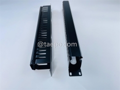 1U 24 fingers Metal cable manager to organize and manage cables from China Manufacturer TAEPO for Sale