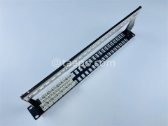 Telecom Parts Export 19 inch 1U 48 port blank patch panel for UTP keystone jack from China Manufacturer TAEPO for Sale