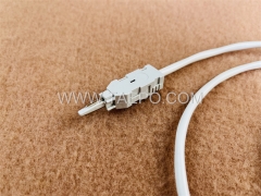 2-pole test cord, LSA test plug to 6P2C modular plug, 1.5m