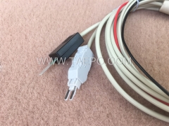 2-pole test cord, 4-pole LSA test plug + 4-pole N test plug to alligator clip, M plug, 8P2C modular plug, 6P2C modular plug, 1.5m