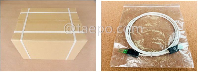 Packing picture for 2-pole HW connection cord, test plug to test plug, 1.5m