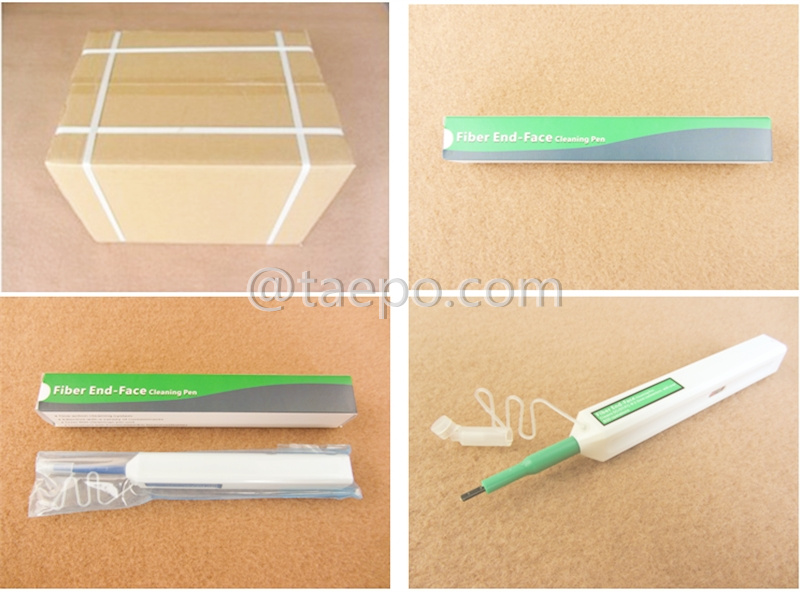 Packing pictures for Fiber optic one-click cleaner, FC/SC/ST, 2.5mm