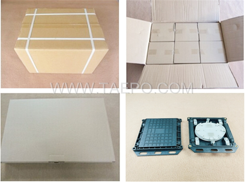 Packing pictures for Fiber optic splice closure (FOSC), horizontal type,  mechanical sealing, 24 fibers