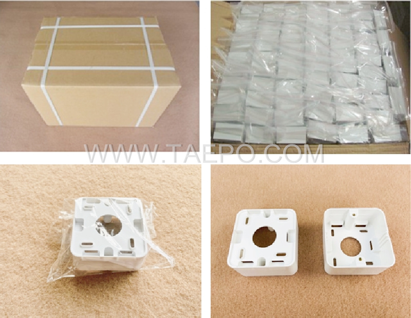 Packing pictures for Back box, 80x80x37mm