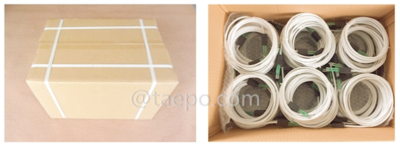 Packing picture for 4-pole HW connection cord, test plug to test plug, 1.5m