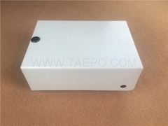 Outdoor 20 pairs connection box 1B 11 for LSA module, 250x175x111mm, RFP housing, snap-on locking, with back mount frame, without LSA module, without carved logo, with lock