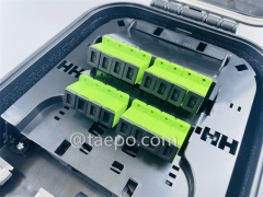 Fiber distribution box (FDB), outdoor, SC, 16 fibers, plastic housing